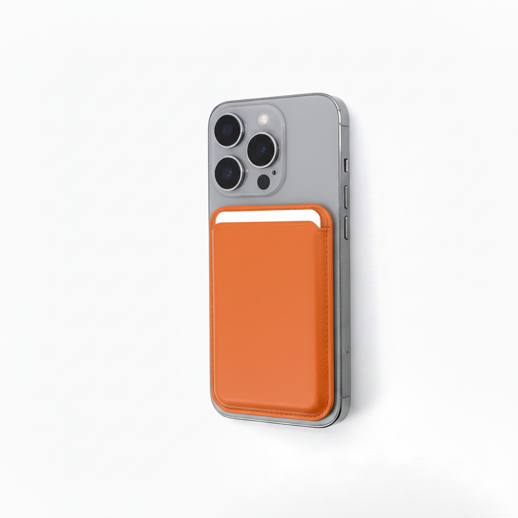 Ljusare orange MagSafe korthållare