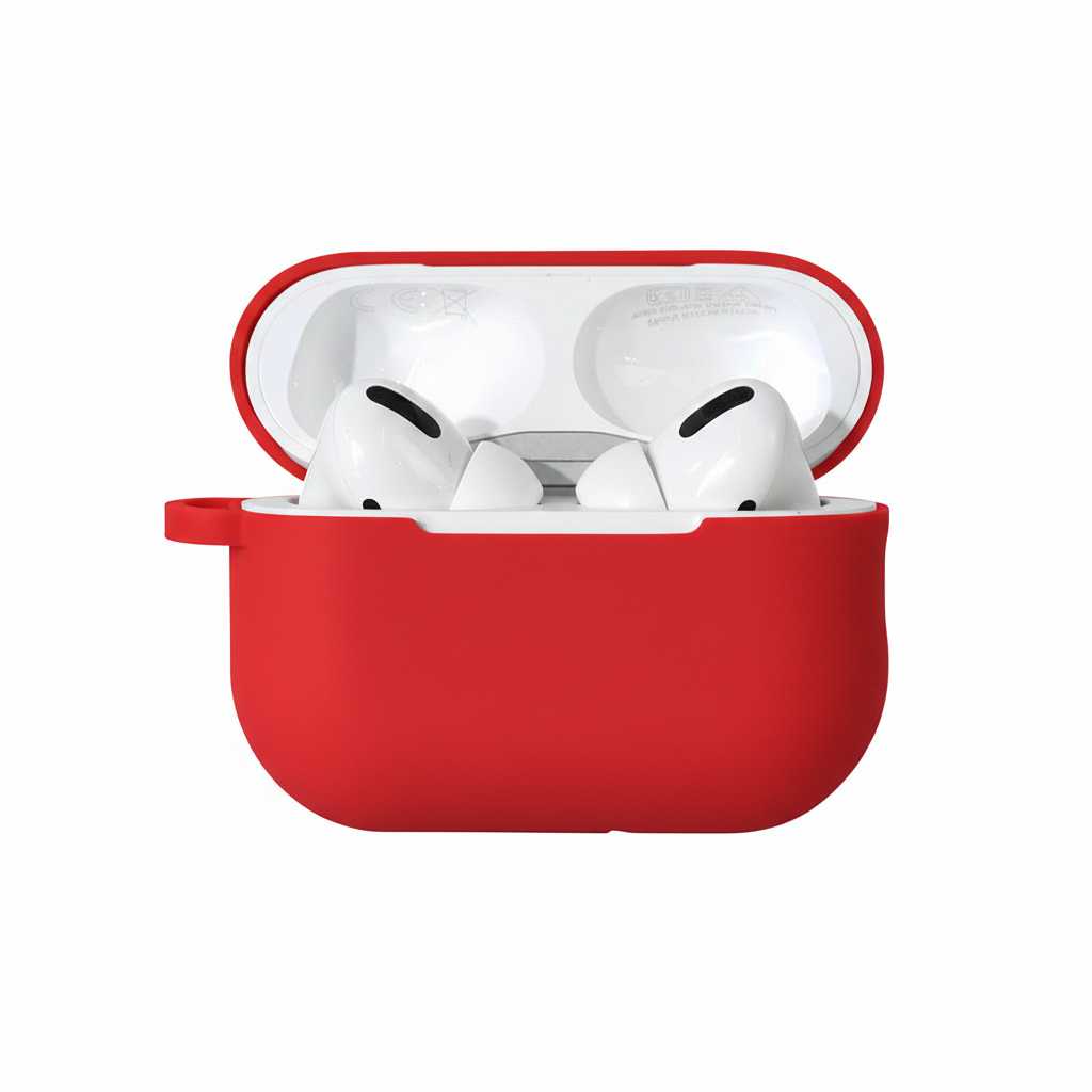 Röd AirPods Pro-skal