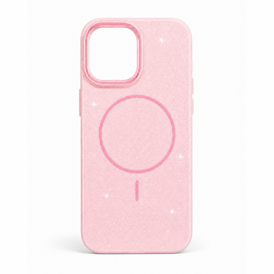 Glitter MagSafe Skal - Rosa